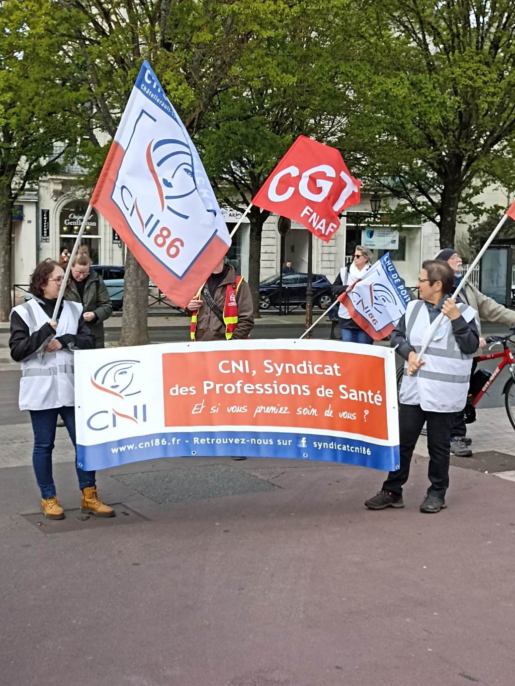 Châtellerault : Forte mobilisation à Châtellerault dans le cadre de la réforme des&nbsp;retraites.