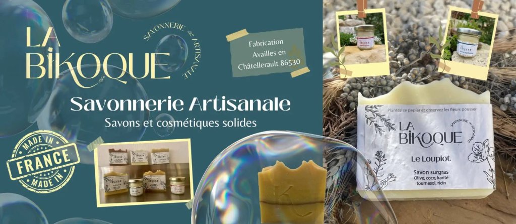 Du côté de Châtellerault : Kathelyn Seguin a pris la décision courageuse de quitter son emploi pour ouvrir sa propre savonnerie artisanale, La Bikoque, à Availles-en-Châtellerault.