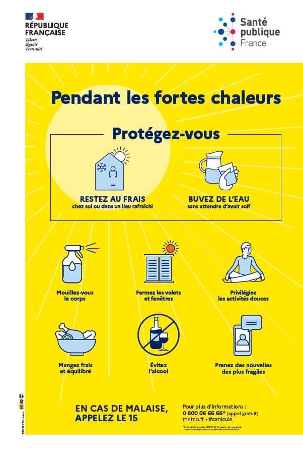 Canicule : Un pic de chaleur attendu ce&nbsp;mardi